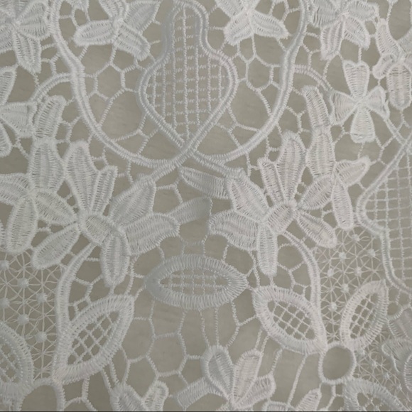 JAMES COVIELLO White Martigues Lace Shell Sleeveless Blouse size XS - Picture 10 of 11